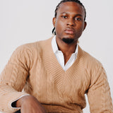 Albert Tennis Sweater (Camel)