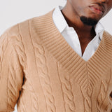 Albert Tennis Sweater (Camel)