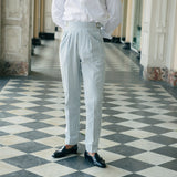 Seville Seersucker Gurkha Pants (Blue)