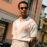 Lucca Knitted Polo (pink)