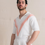 Lucca Knitted Polo (pink)