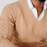 Albert Tennis Sweater (Camel)