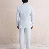 Seville Seersucker DB Blazer (Blue)